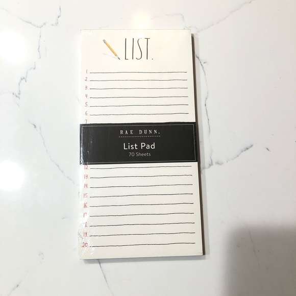 Rae Dunn Note book Bundle,pen,note book,todo list - Picture 4 of 6